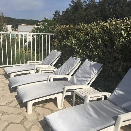 Maison Climatisee Vue Mer Piscine Privee Plage Bandol